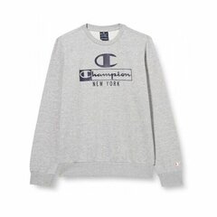 Толстовка без капюшона мужская Champion Crewneck Серый цена и информация | Мужские толстовки | 220.lv