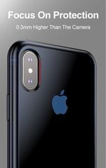 Dux Ducis Light Case Premium High Quality and Protect Silicone Case For Apple iPhone 7 / 8 Transparent - Blue cena un informācija | Telefonu vāciņi, maciņi | 220.lv