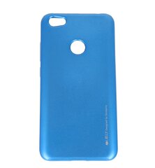 Mercury i-Jelly Back Case Strong Silicone Case With Metallic Glitter for Apple iPhone XS MAX Blue cena un informācija | Telefonu vāciņi, maciņi | 220.lv