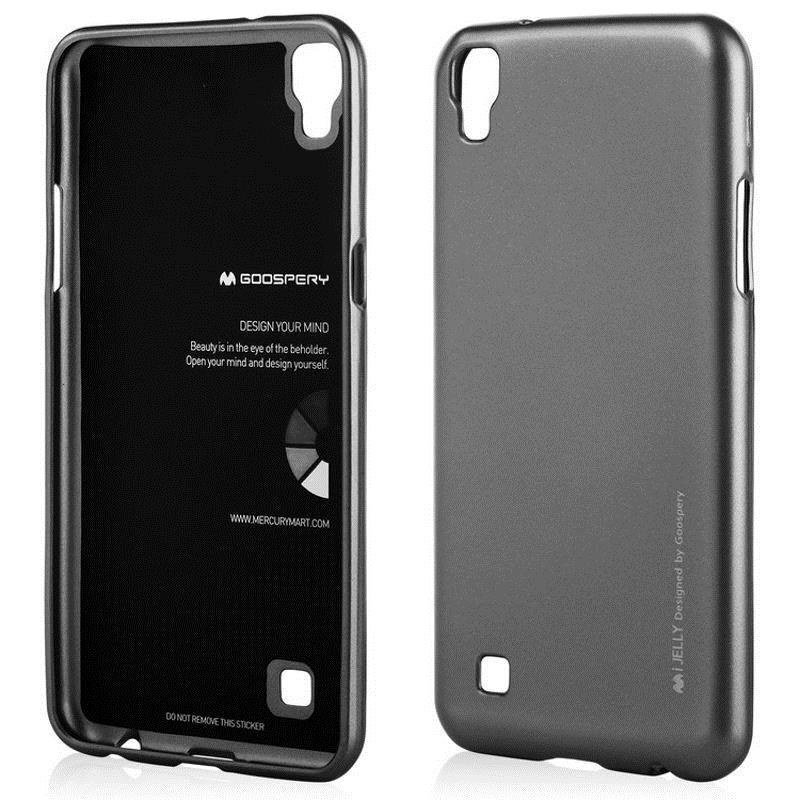 Mercury i-Jelly Back Case Strong Silicone Case With Metallic Glitter for Apple iPhone XS MAX Grey цена и информация | Telefonu vāciņi, maciņi | 220.lv