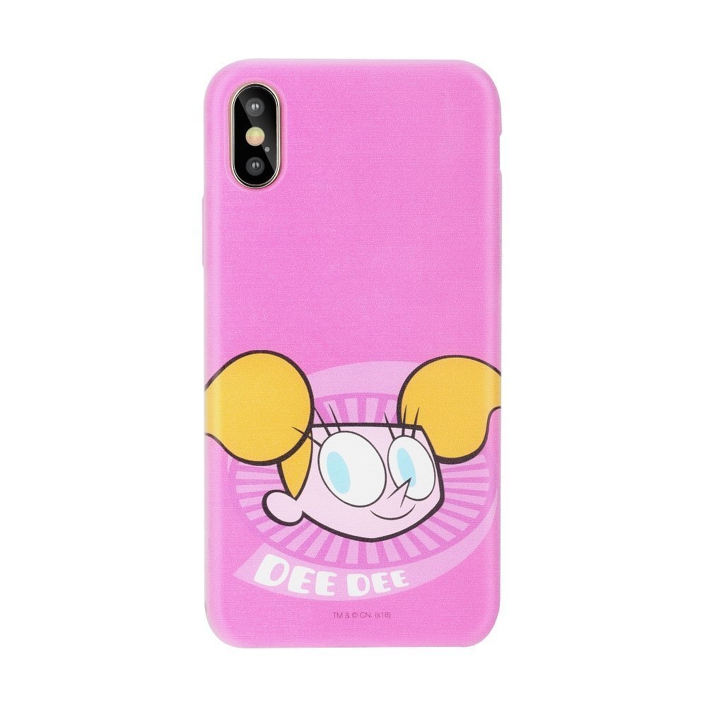 Cartoon Network Dexter Silicone Case for Apple iPhone X / XS Dee Dee cena un informācija | Telefonu vāciņi, maciņi | 220.lv