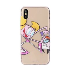 Cartoon Network Dexter Силиконовый чехол для Apple iPhone X / XS Dexter with Dee Dee цена и информация | Чехлы для телефонов | 220.lv