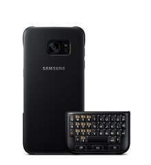 Samsung EJ-CG928MBEDGE Keyboard Cover Case for Samsung G928 Galaxy S6 Edge Plus Black cena un informācija | Telefonu vāciņi, maciņi | 220.lv