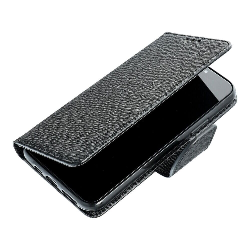 Fancy Book for Nokia 230 Wallet case Black цена | 220.lv