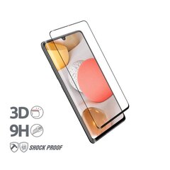 Aizsargstikls Crong 3D Armor Glass priekš Samsung Galaxy A42 5G cena un informācija | Ekrāna aizsargstikli | 220.lv