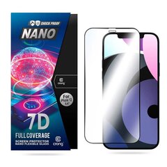 Aizsargstikls Crong 7D Nano 9H priekš iPhone 12 cena un informācija | Ekrāna aizsargstikli | 220.lv