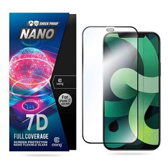 Aizsargstikls Crong 7D Nano 9H priekš iPhone 12 Pro Max цена и информация | Защитные пленки для телефонов | 220.lv