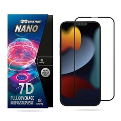 Aizsargstikls Crong 7D Nano 9H priekš iPhone 13 Pro Max цена и информация | Защитные пленки для телефонов | 220.lv