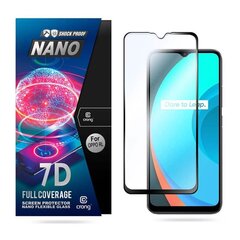 Aizsargstikls Crong 7D Nano 9H priekš Realme C11 cena un informācija | Ekrāna aizsargstikli | 220.lv