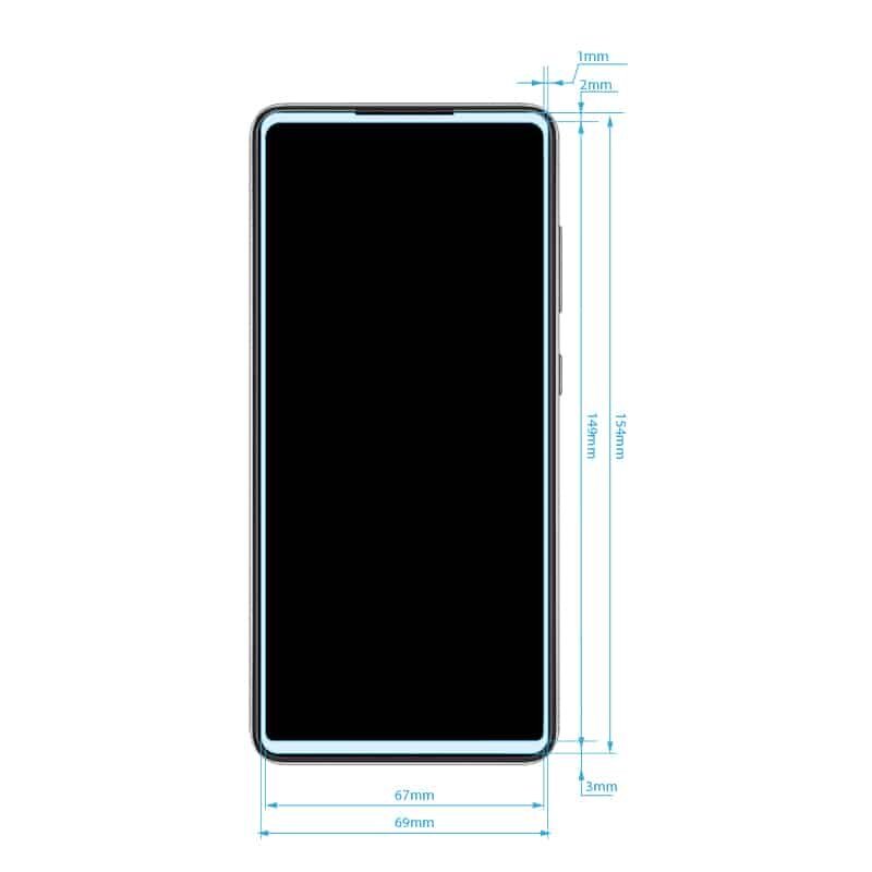 Aizsargstikls Crong 7D Nano 9H priekš Samsung Galaxy A53 cena un informācija | Ekrāna aizsargstikli | 220.lv