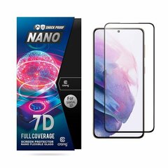 Aizsargstikls Crong 7D Nano 9H priekš Samsung Galaxy S21 цена и информация | Защитные пленки для телефонов | 220.lv