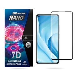 Aizsargstikls Crong 7D Nano 9H priekš Xiaomi Mi 11 Lite 5G cena un informācija | Ekrāna aizsargstikli | 220.lv