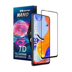 Aizsargstikls Crong 7D Nano 9H priekš Xiaomi Redmi Note 11 Pro 5G цена и информация | Защитные пленки для телефонов | 220.lv