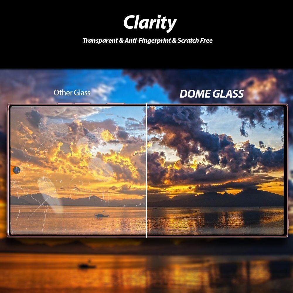 Whitestone Dome 2-PACK Galaxy S22 Ultra цена и информация | Ekrāna aizsargstikli | 220.lv