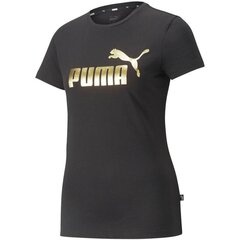 Sieviešu T-krekls Puma ESS Tee W 848303 01, melns цена и информация | Женские футболки | 220.lv