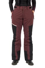Женские лыжные брюки Five Seasons SELLATA, бордового цвета цена и информация | Лыжная одежда | 220.lv