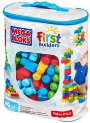 MEGA BLOKS First Builders 80шт классический цена и информация | Конструкторы и кубики | 220.lv