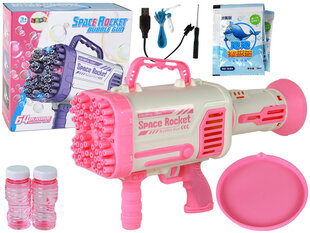 Ziepju burbuļu mašīna, rozā cena un informācija | Ūdens, smilšu un pludmales rotaļlietas | 220.lv
