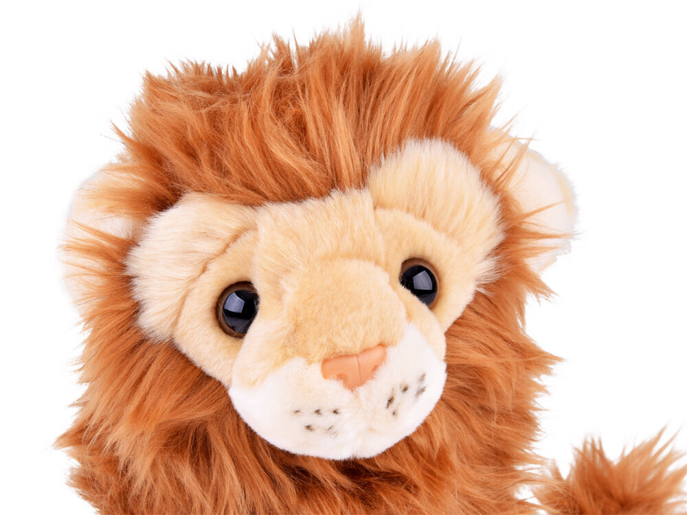 Plīša rotaļlieta lauva, 20 cm цена и информация | Mīkstās (plīša) rotaļlietas | 220.lv