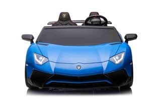 Электромобиль Lamborghini Aventador SV, синий цена и информация | Электромобили для детей | 220.lv