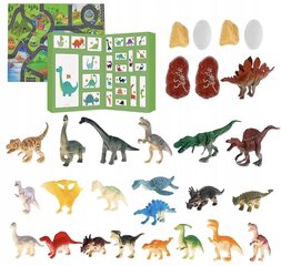 Adventes kalendārs Bērnu dinozaurs cena un informācija | Rotaļlietas zēniem | 220.lv