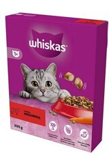Whiskas с говядиной и овощами, 6х300 г цена и информация | Сухой корм для кошек | 220.lv