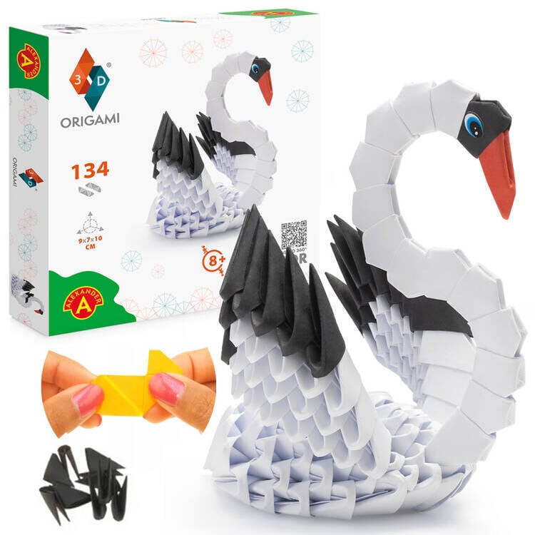 Radošais komplekts - Origami 3D Gulbis cena un informācija | Attīstošās rotaļlietas | 220.lv