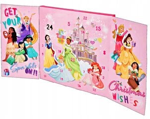 Adventes kalendārs Disney Princess Sparkle Visu Way cena un informācija | Rotaļlietas meitenēm | 220.lv