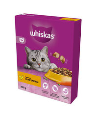 Whiskas ar vistu, 6x300 g цена и информация | Сухой корм для кошек | 220.lv