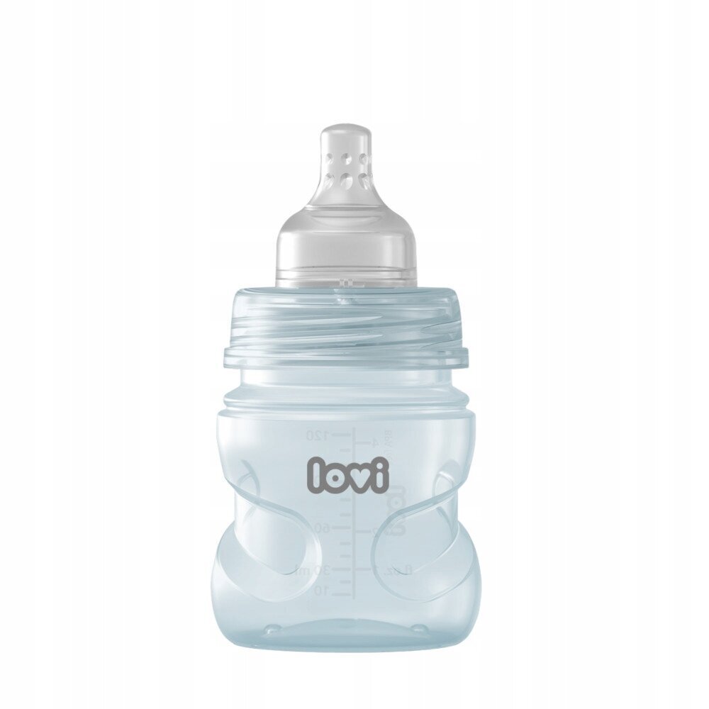 Pudele Lovi Trends, 0 mēn+, 120 ml cena un informācija | Bērnu pudelītes un to aksesuāri | 220.lv