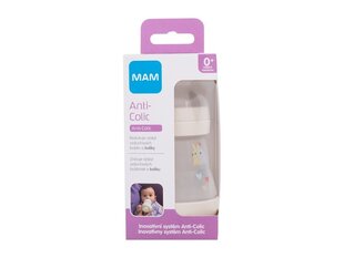 Бутылочка МАМ Anti-Colic, 0 мес+, 160 мл цена и информация | Бутылочки и аксессуары | 220.lv