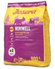 Josera Dog Miniwell mazo šķirņu suņiem, 5x900 g cena un informācija | Sausā barība suņiem | 220.lv