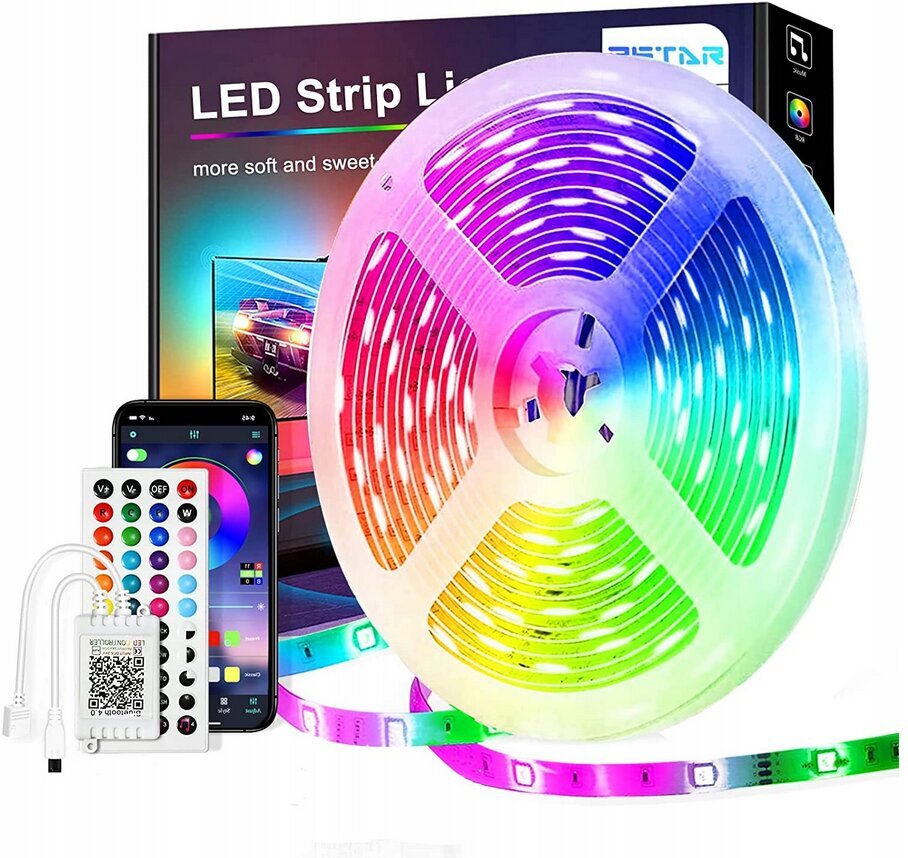 RGB LED lente Vess 5050, 15 m цена и информация | LED lentes | 220.lv