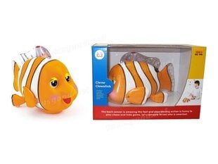 Interaktīva rotaļlieta - zivtiņa Huile Toys, oranža цена и информация | Игрушки для малышей | 220.lv