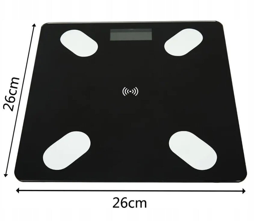 Analītiskie vannas istabas svari, 18 mērījumi цена и информация | Ķermeņa svari, bagāžas svari | 220.lv
