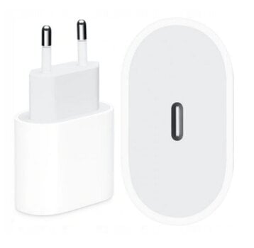 Iphone Quick Charger Cube 20w + кабель 1m / Usb-C - Освещение Iphone цена и информация | Зарядные устройства для телефонов | 220.lv