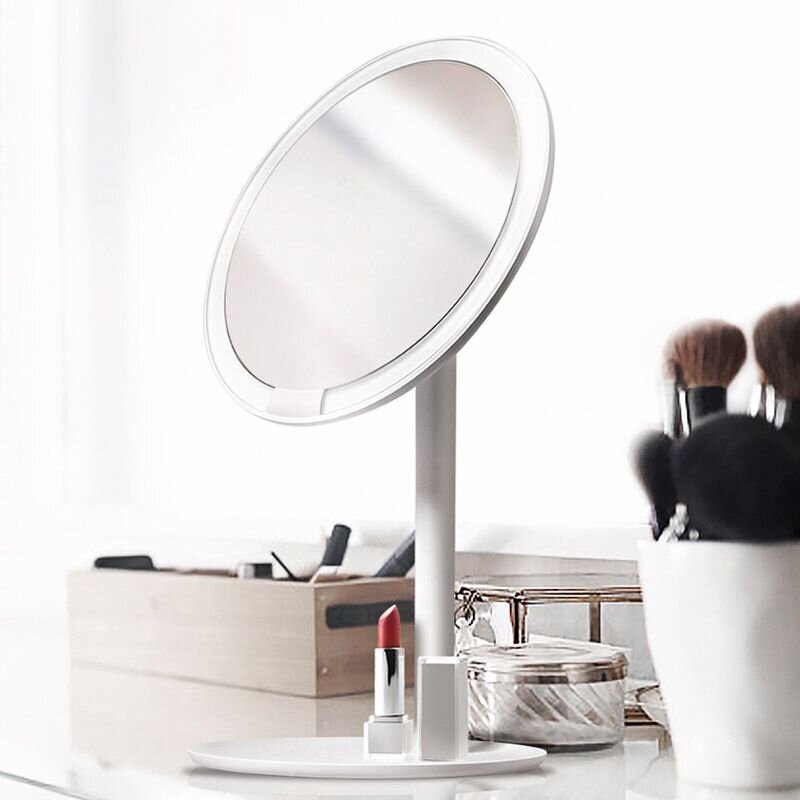 Amiro spogulis ar LED apgaismojumu - balts cena un informācija | Spoguļi | 220.lv