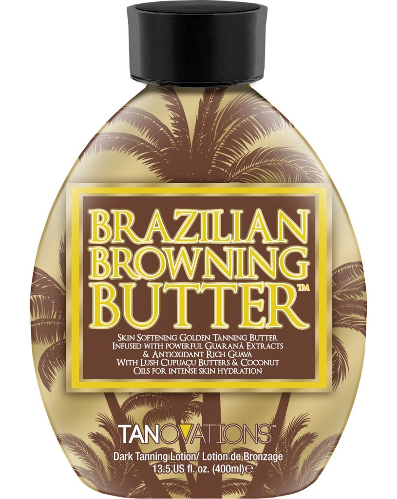 Sauļošanās krēms solārijiem Brazilian Browning Butter™, 400 ml цена и информация | Solārija krēmi | 220.lv