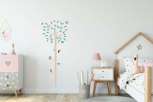 Наклейка на стену "Дерево", 160 x 100 см, пастельные тона. цена и информация | Декоративные наклейки | 220.lv