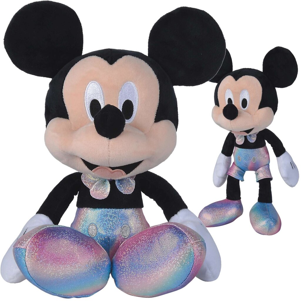 Maskotiņš Mīksts Mickey Mouse plīša Simba 35 cm cena un informācija | Mīkstās (plīša) rotaļlietas | 220.lv