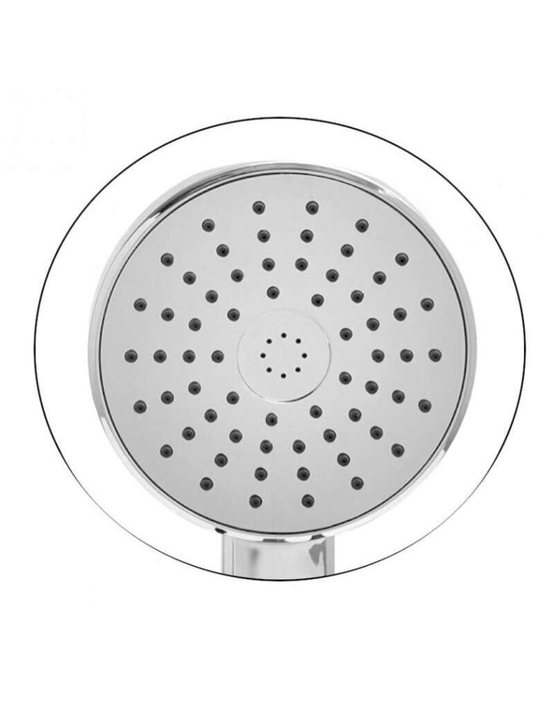 Apaļa dušas galva ar šļūteni, Yoka cena un informācija | Aksesuāri jaucējkrāniem un dušai | 220.lv