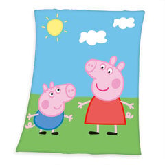 Herding pleds Pepa Pig, 130x160 cm цена и информация | Покрывала, пледы | 220.lv