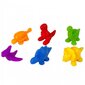 Krāsu šķirošanas spēle - dinozauri, 56 gab. цена и информация | Attīstošās rotaļlietas | 220.lv