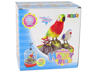 Papagaiļi mirdzošā būrī Lean Toys cena un informācija | Rotaļlietas zēniem | 220.lv