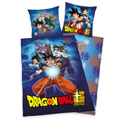 Herding bērnu gultas veļas komplekts Dragonball Super, 140x200 cm, 2 daļas цена и информация | Детское постельное бельё | 220.lv