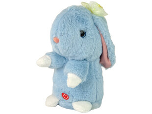 Танцующий плюшевый кролик, голубой цена и информация | Мягкие игрушки | 220.lv
