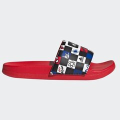 Adidas čības zēniem Adilette Comfort Spiderman K Jr HP7758, sarkanas cena un informācija | Bērnu čības, maiņas apavi | 220.lv