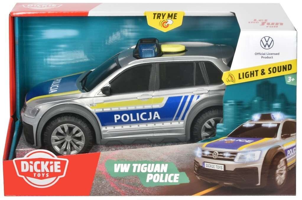 Policijas automašīna ar gaismu un skaņu Volkswagen Tiguan R-Line цена и информация | Rotaļlietas zēniem | 220.lv