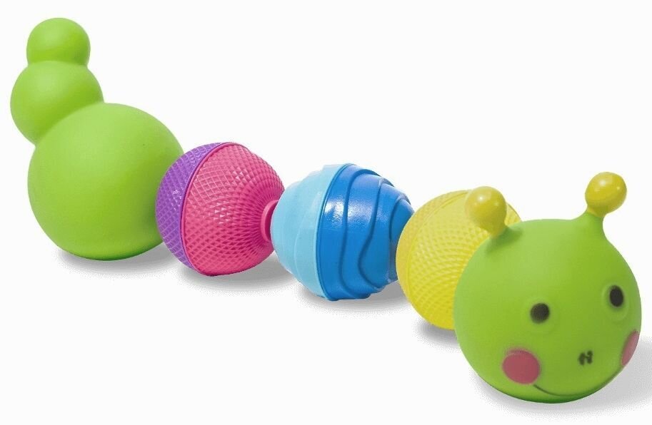 Veiklie kāpurķēžu bumbiņu klucīši Trefl Lalaboom 61082 cena un informācija | Rotaļlietas zīdaiņiem | 220.lv