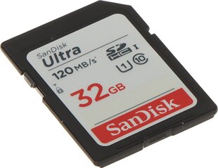 Sandisk Ultra SDHC SDSDUN4-032G-GN6IN цена и информация | Карты памяти для фотоаппаратов | 220.lv